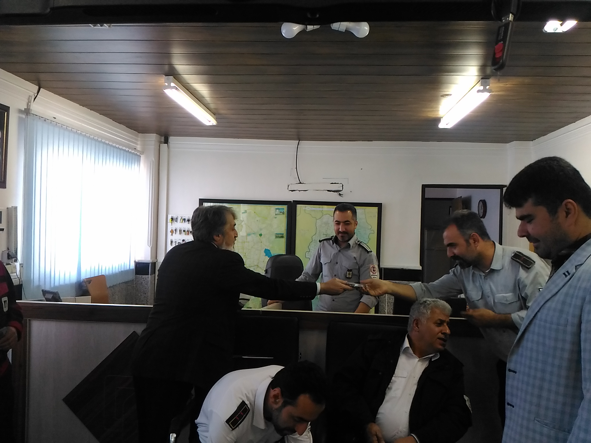 دیدار عیدانه مدیرعامل با پرسنل