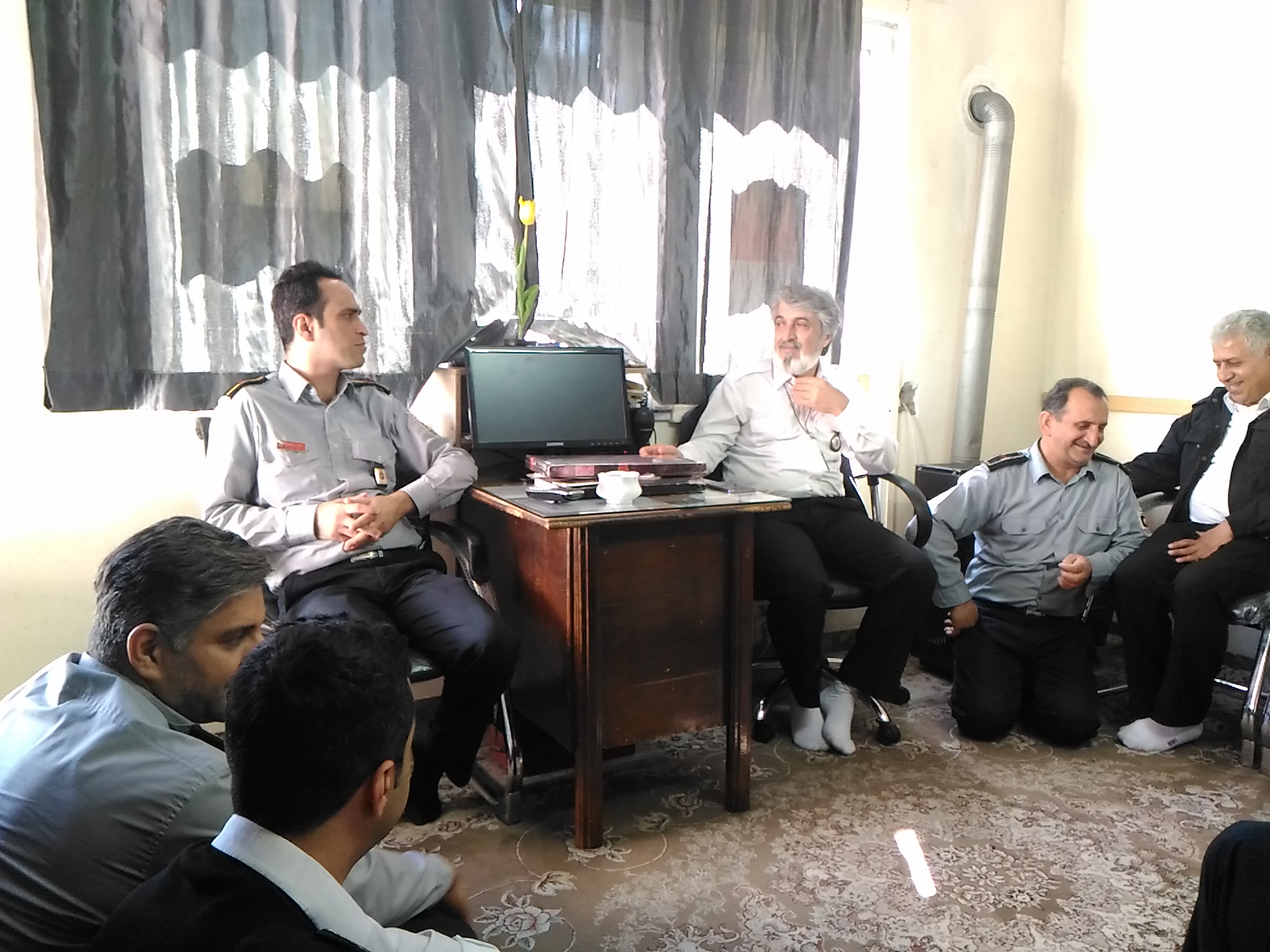 دیدار عیدانه مدیرعامل با پرسنل