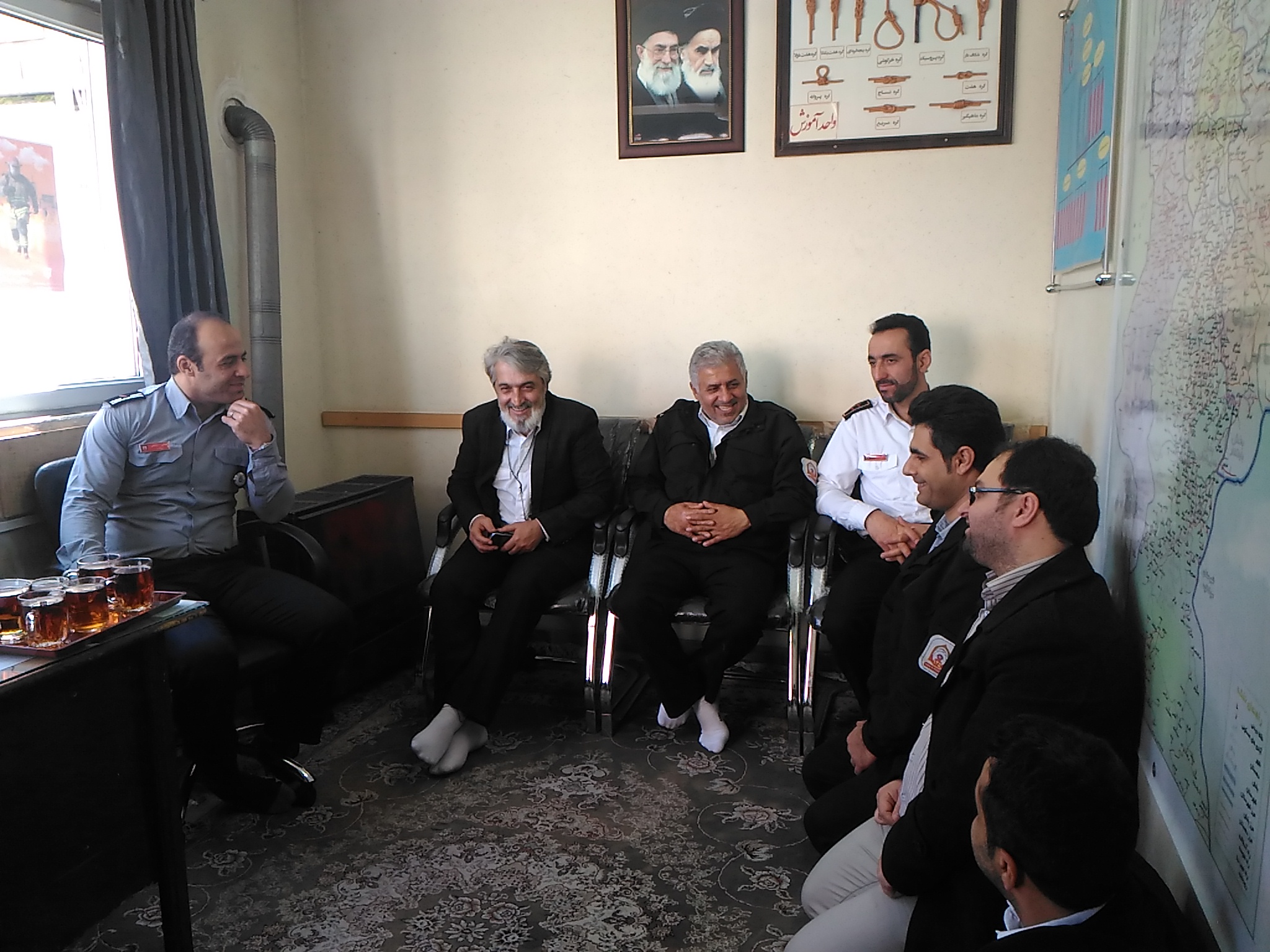 دیدار عیدانه مدیرعامل با پرسنل