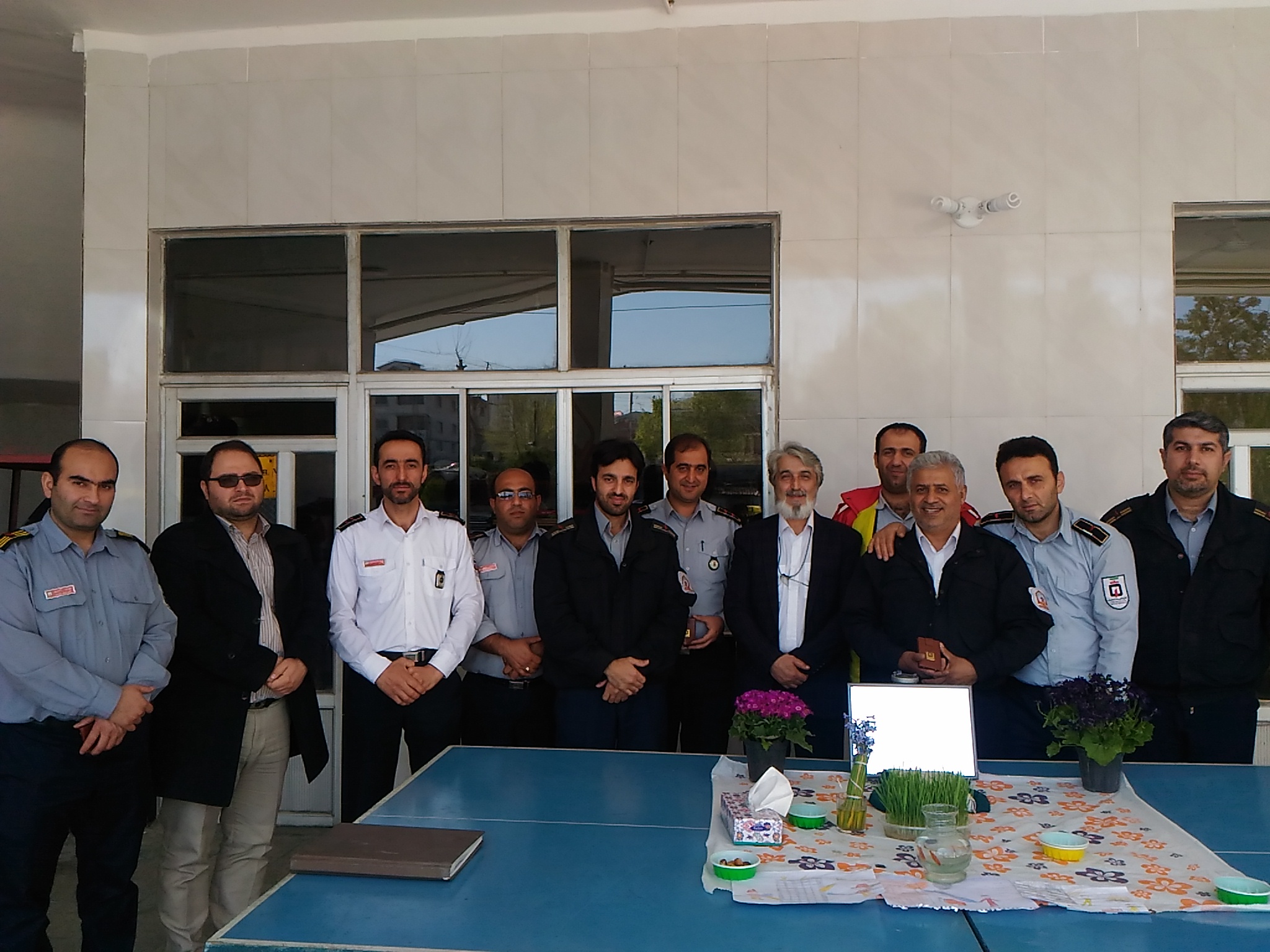 دیدار عیدانه مدیرعامل با پرسنل