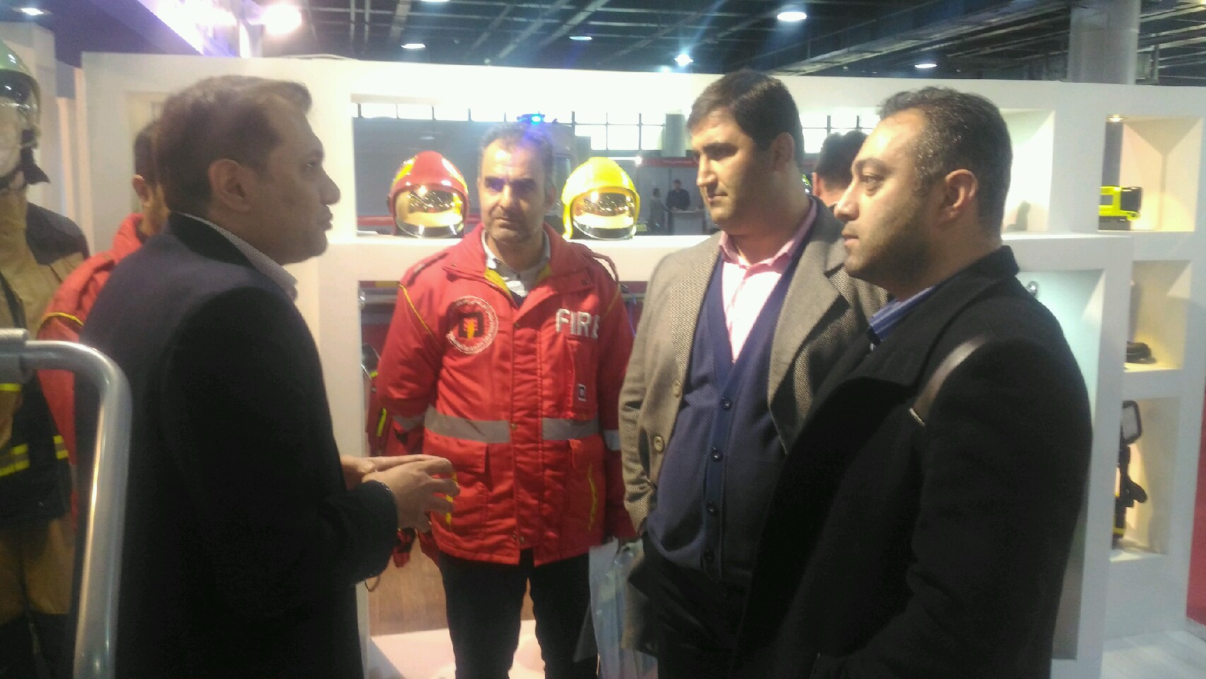 حضورمدیرعامل سازمان آتش نشانی در چهارمین نمایشگاه بینالمللی ایمنی ، آتش نشانی ومحیط زیست تهران