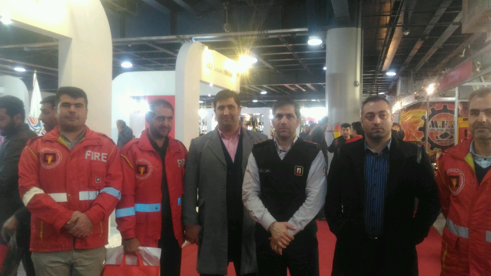 حضورمدیرعامل سازمان آتش نشانی در چهارمین نمایشگاه بینالمللی ایمنی ، آتش نشانی ومحیط زیست تهران