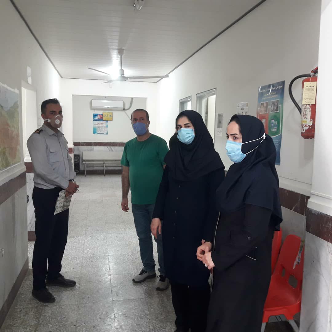 بازدید کارشناسان واحد پیشگیری سازمان از مراکز جامع سلامت و بهداشت شهرستان بابل
