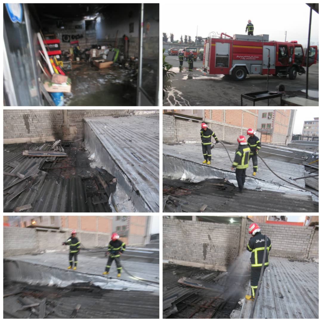 وقوع ۳ مورد آتش سوزی در بابل