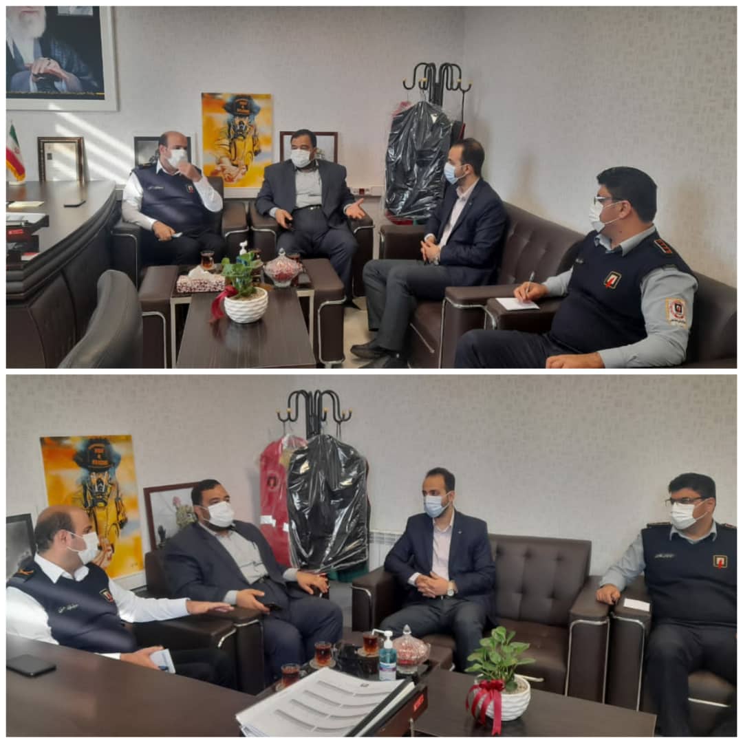 جلسه هماهنگی کارگروه برگزاری  مانورپدافندغیرعامل