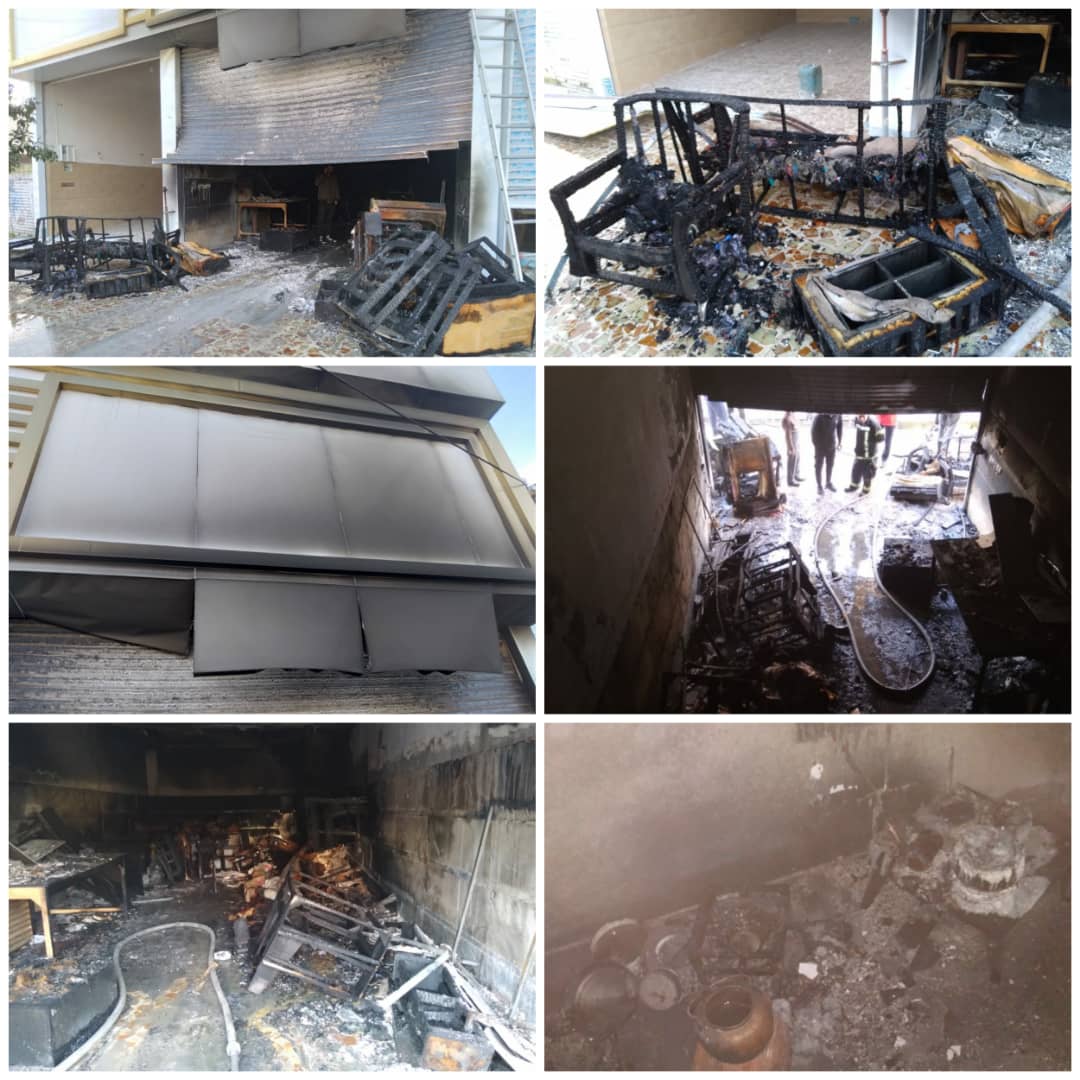 وقوع دو مورد آتش سوزی در بابل