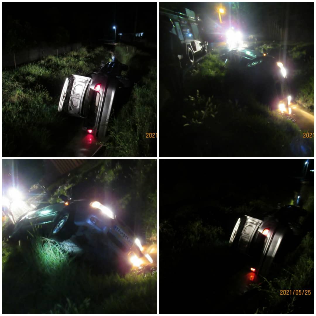 سقوط شبانگاهی خودرو در کانال آب و وقوع پنج مورد آتش سوزی در بابل