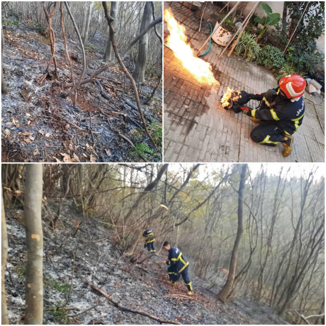 وقوع دو مورد حادثه آتش‌سوزی عصرگاهی در بابل