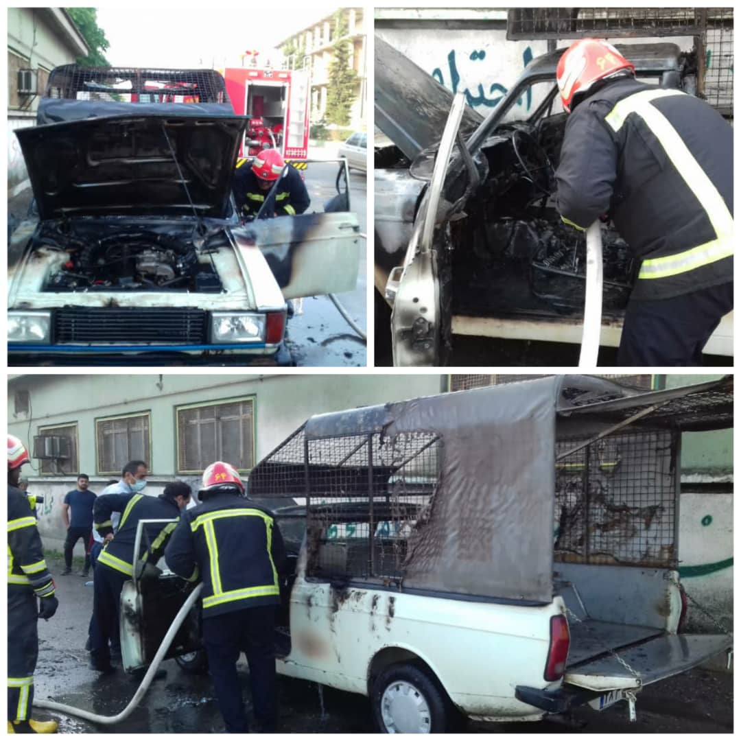 وقوع دو آتش سوزی مهیب در بابل 