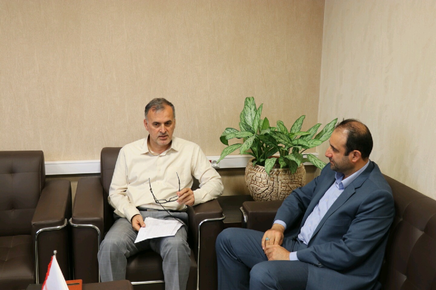 حضور مدیریت منطقه دو شهرداری بابل در سازمان آتش نشانی