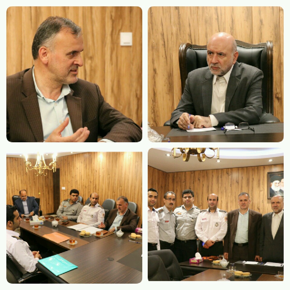 در دیدار سرپرست سازمان آتش نشانی با نماینده مردم بابل در مجلس شورای اسلامی مطرح شد : تهیه  امکانات و تجهیزات اساسی سازمان نیازمند تلاش و پیگیری مدیران و مسئولان می باشد.