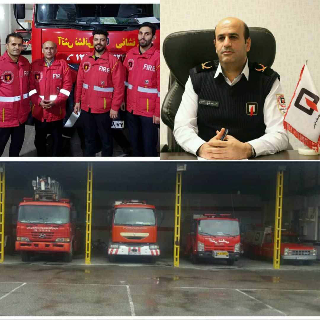 آماده باش نیروهای آتش نشانی بابل در ایام نوروز