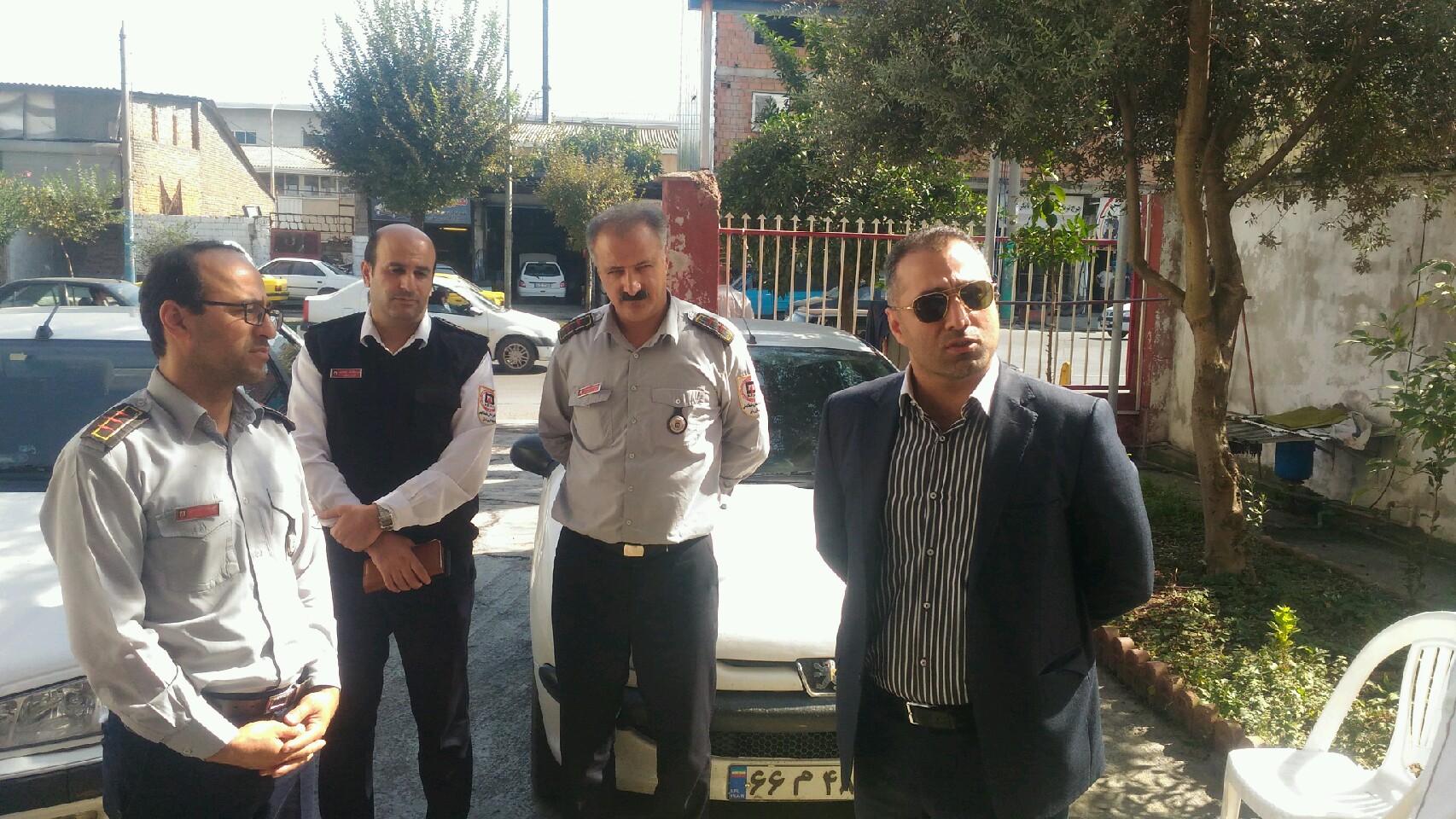 بازدید میدانی و حضور در ایستگاههای پنج گانه سازمان آتش نشانی بابل توسط مهندس کمیل نژاداکبر سرپرست سازمان