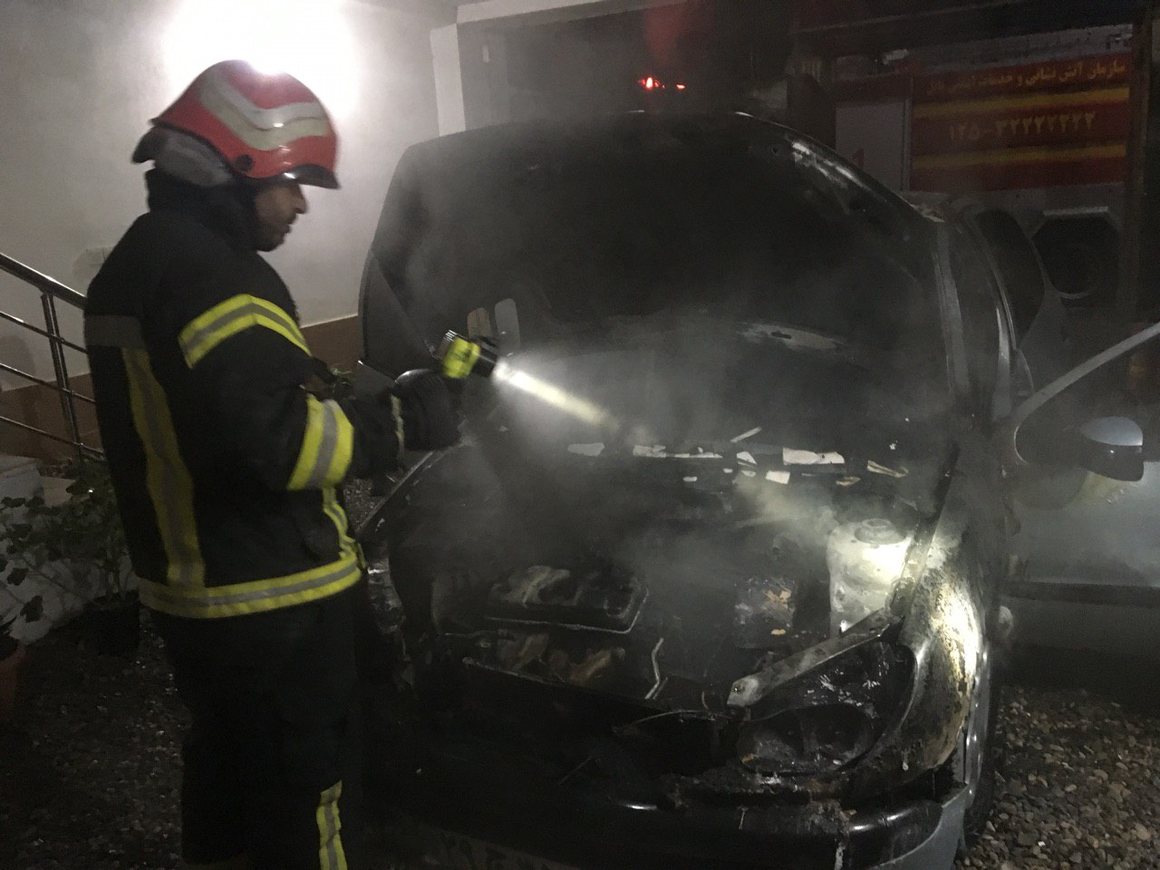 نیمه شب گذشته رخ داد:وقوع ۳ مورد آتش سوزی در بابل