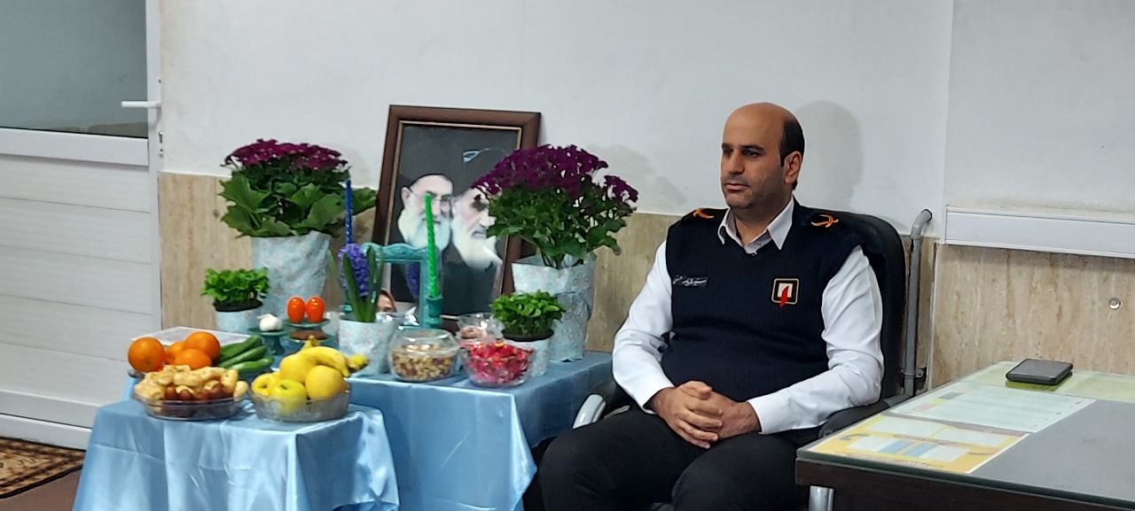 پیام نوروزی سید مازیارحسنی مدیر عامل سازمان آتش نشانی و خدمات ایمنی شهرداری بابل