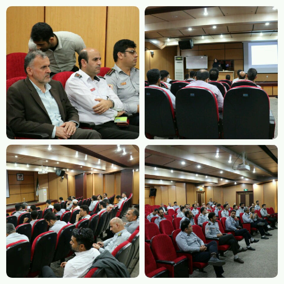 اجرای برنامه های منظم آموزش درون سازمانی برای آتش نشانان