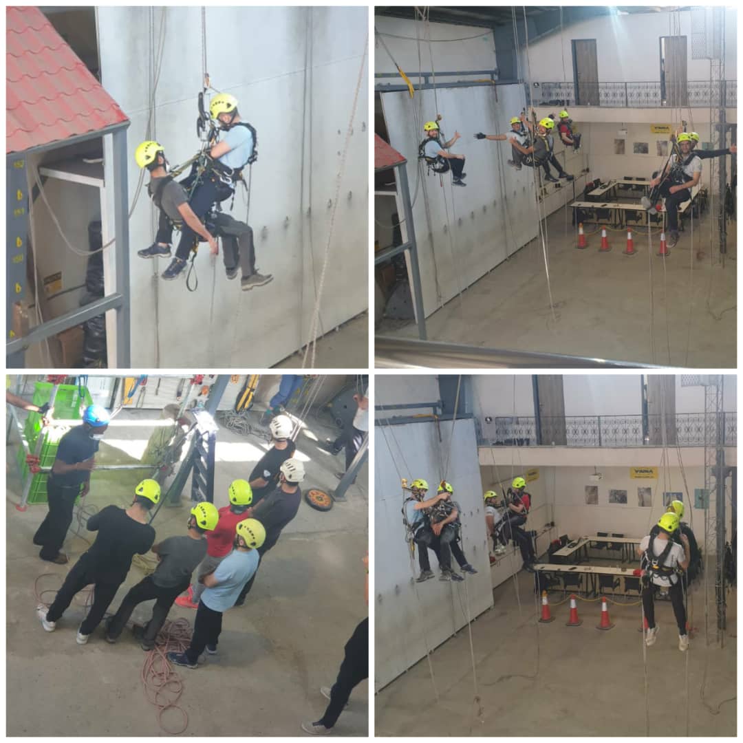 حضور آتش‌نشانان بابلی در دوره بین المللی و تخصصی لول یک ایراتا