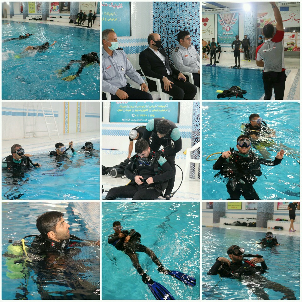 برگزاری دوره آموزش حرفه ای غواصی