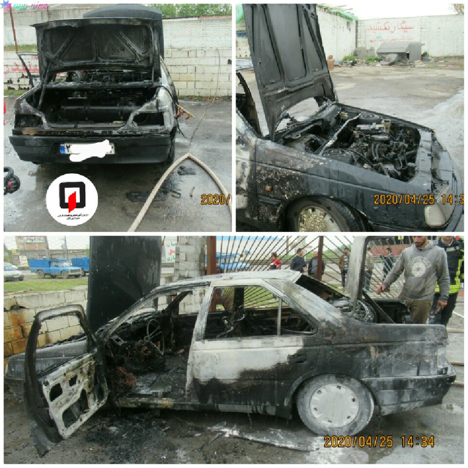 شارژ غیر اصولی خودرو از کپسول LPG حادثه آفرید.