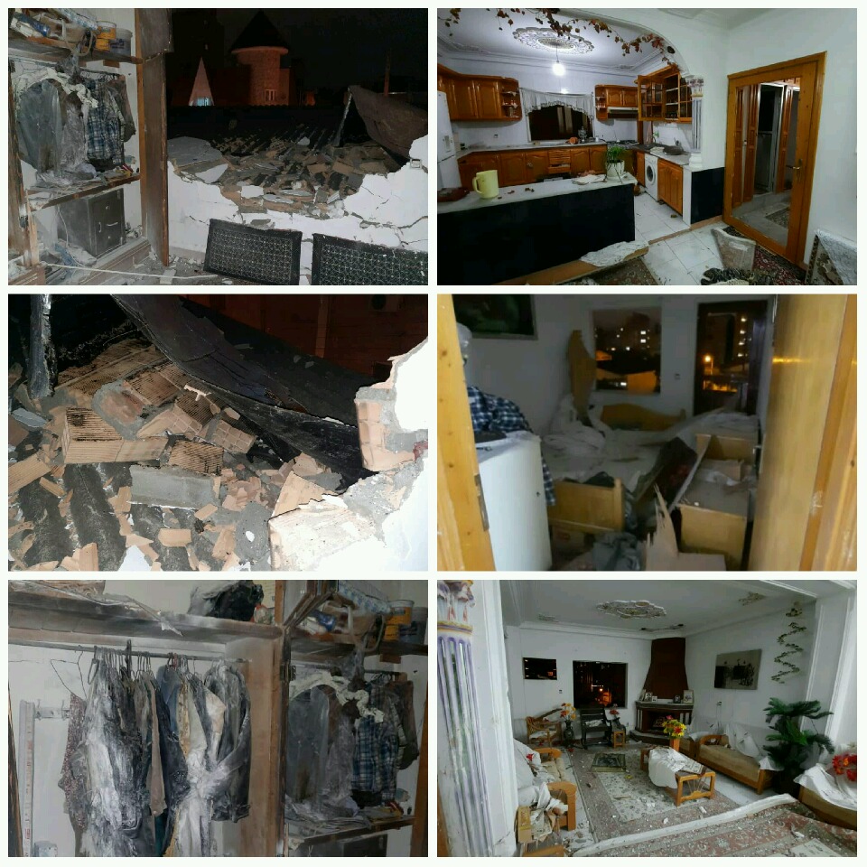 دو مصدوم بر اثر انفجار منزل مسکونی در بابل