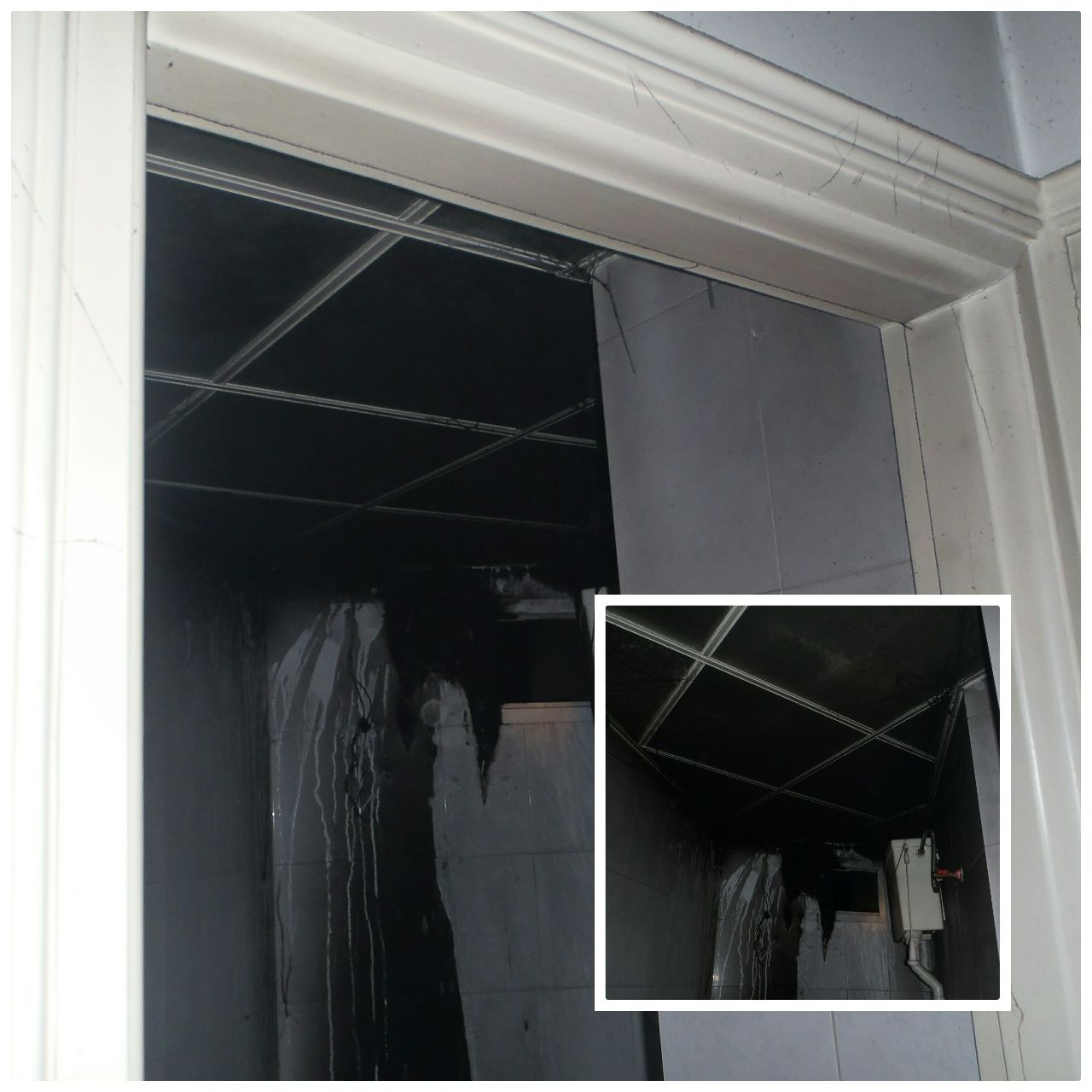 آتش سوزی منزل مسکونی در بابل