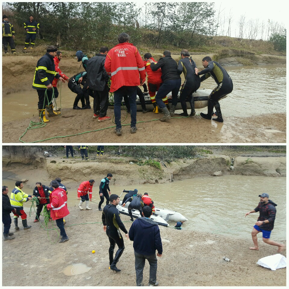  کشف جسد جوان ۳۱ ساله در رودخانه خروشان بابلرود