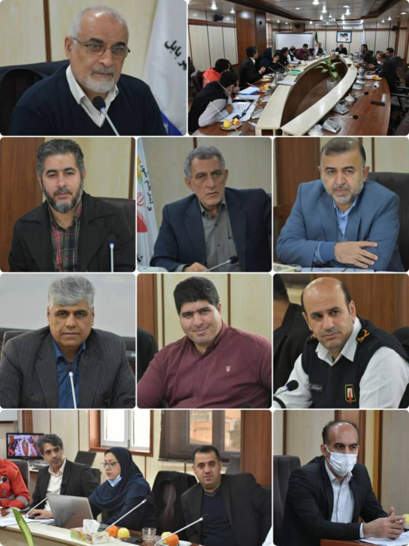 جلسه کمسیون برنامه و بودجه  شورای اسلامی شهر بابل 