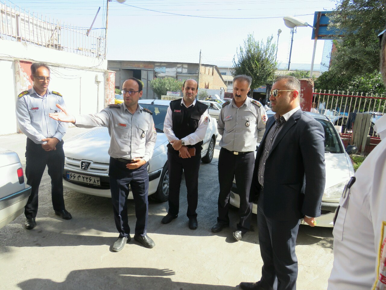بازدید میدانی و حضور در ایستگاههای پنج گانه سازمان آتش نشانی بابل توسط مهندس کمیل نژاداکبر سرپرست سازمان